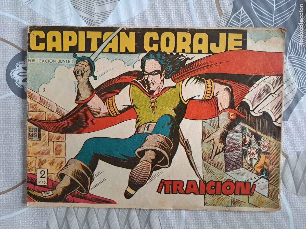 C&oacute;mics: Capit&aacute;n coraje 2, traici&oacute;n, Toray en buen estado
