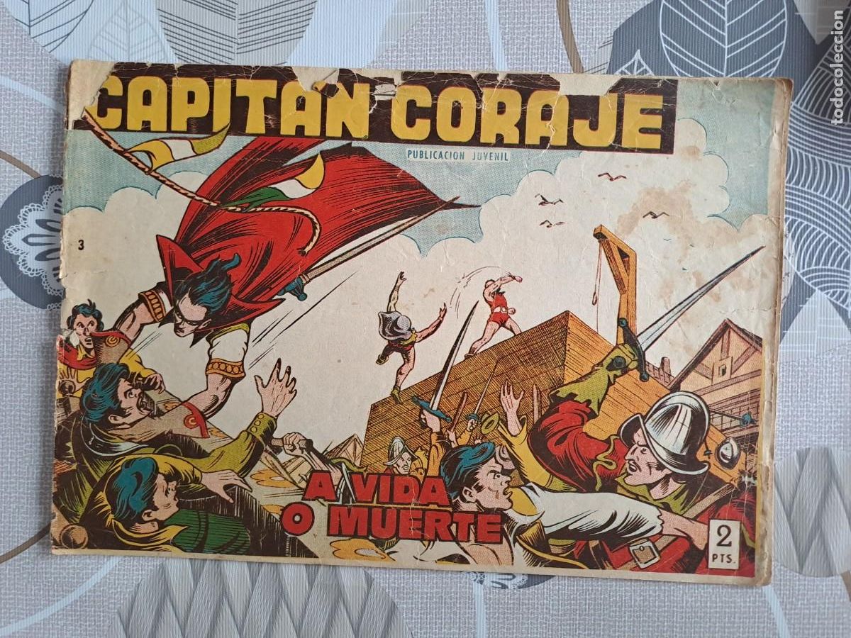 C&oacute;mics: Capit&aacute;n coraje 3, a vida o muerte, Toray