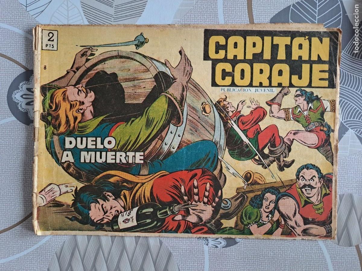 C&oacute;mics: Capit&aacute;n coraje 8, duelo a muerte, Toray