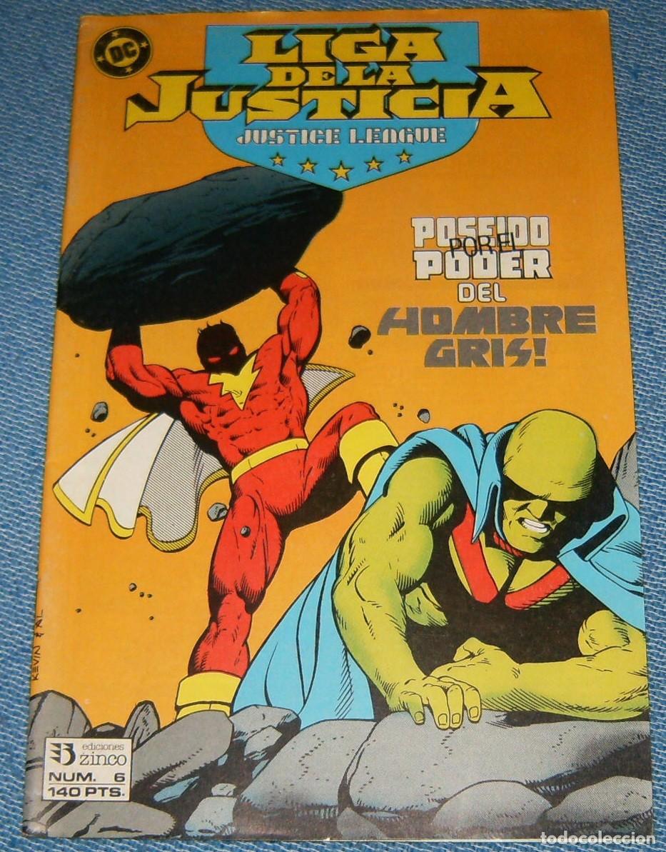 C&oacute;mics: LIGA DE LA JUSTICIA . JUSTICE LEAGUE . N&uacute;mero 6 . ZINCO . JLA