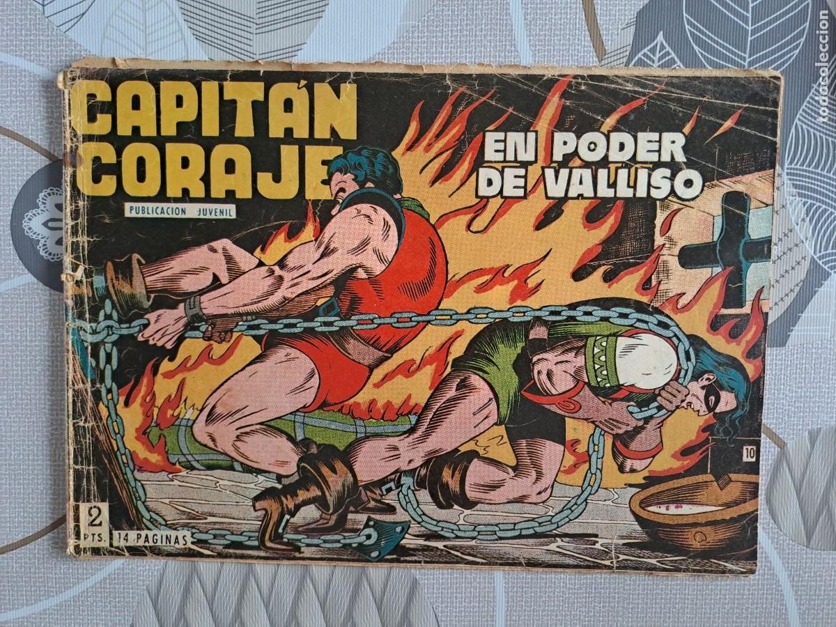 C&oacute;mics: Capit&aacute;n coraje 10, en poder de Valliso, Toray en buen estado - Foto 1