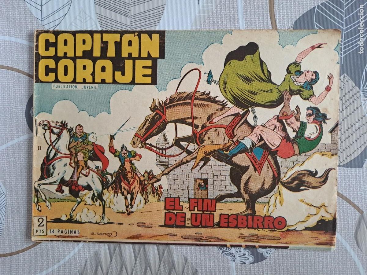 C&oacute;mics: Capit&aacute;n coraje 11, el fin de un esbirro, Toray en buen estado