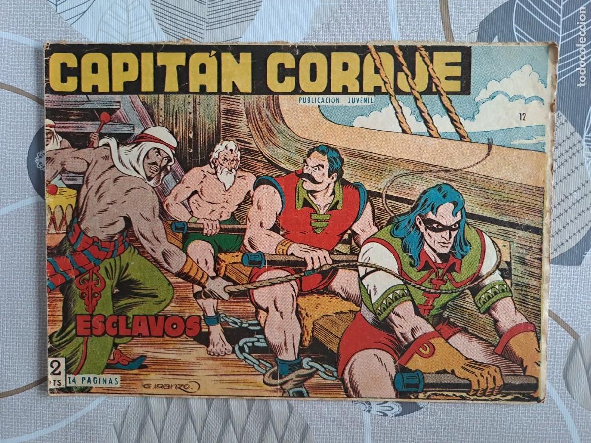 C&oacute;mics: Capit&aacute;n coraje 12, esclavos, Toray en buen estado