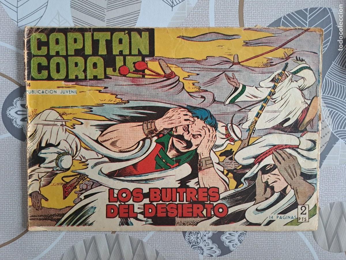 C&oacute;mics: Capit&aacute;n coraje 14, los buitres del desierto, Toray en buen estado