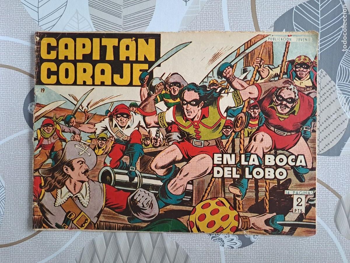 C&oacute;mics: Capit&aacute;n coraje 19, en la boca del lobo, Toray en buen estado - Foto 1