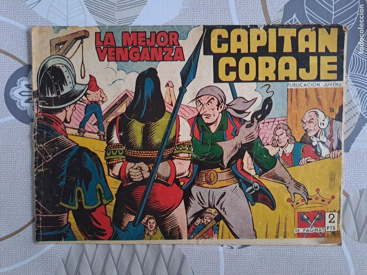 C&oacute;mics: Capit&aacute;n coraje 26, la mejor venganza, Toray en buen estado