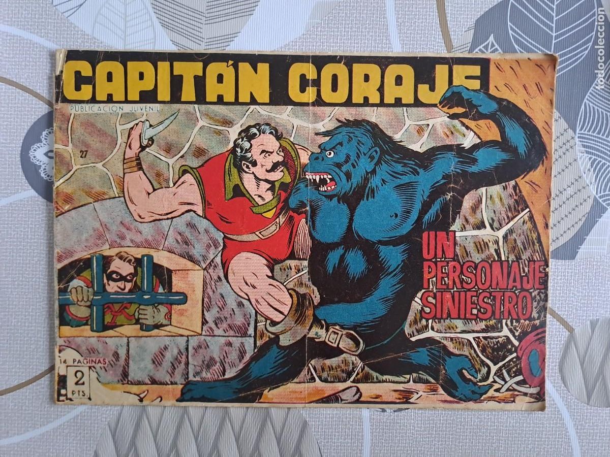 C&oacute;mics: Capit&aacute;n coraje 27, un personaje siniestro, Toray en buen estado