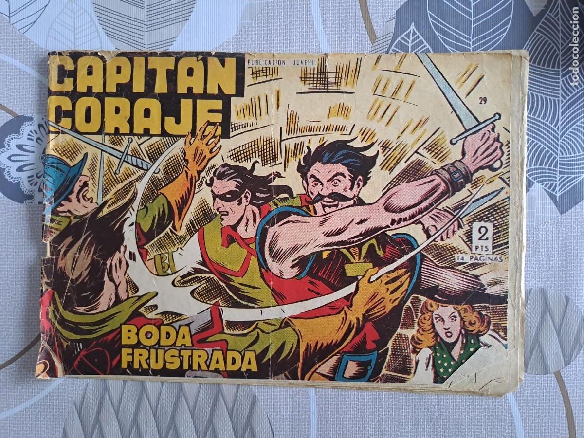C&oacute;mics: Capit&aacute;n coraje 29, boda fustrada, Toray en buen estado