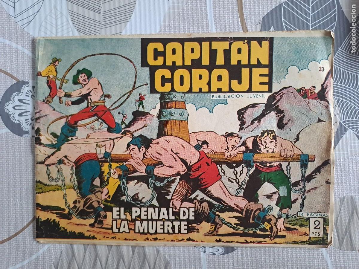 C&oacute;mics: Capit&aacute;n coraje 33, el penal de la muerte, Toray en buen estado