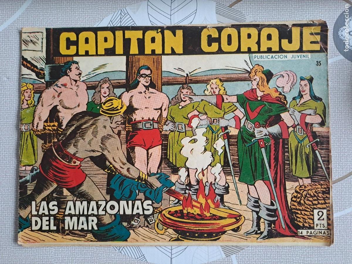 C&oacute;mics: Capit&aacute;n coraje 35, las amazonas del mar, Toray en buen estado