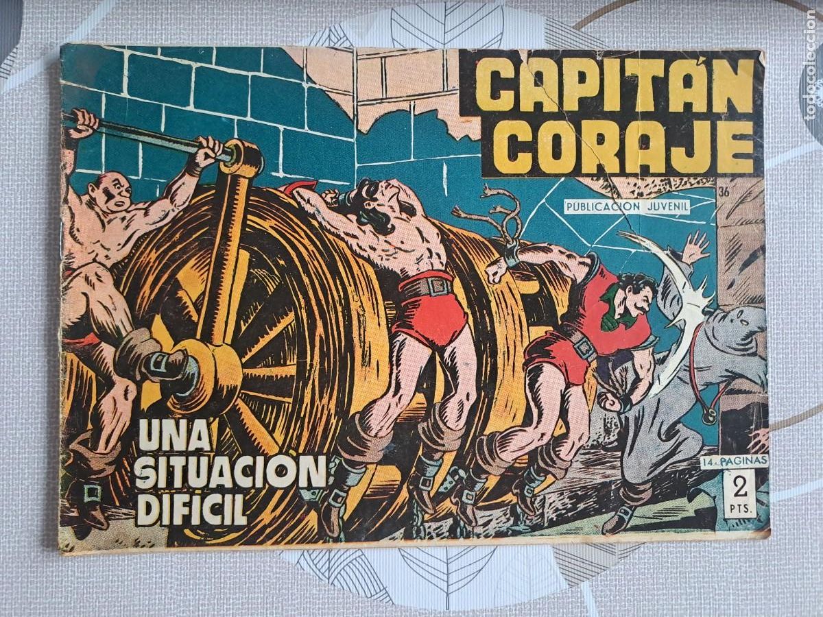 C&oacute;mics: Capit&aacute;n coraje 36, una situaci&oacute;n dif&iacute;cil, Toray en buen estado
