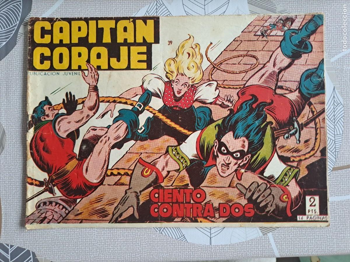 C&oacute;mics: Capit&aacute;n coraje 39, ciento contra dos, Toray en buen estado