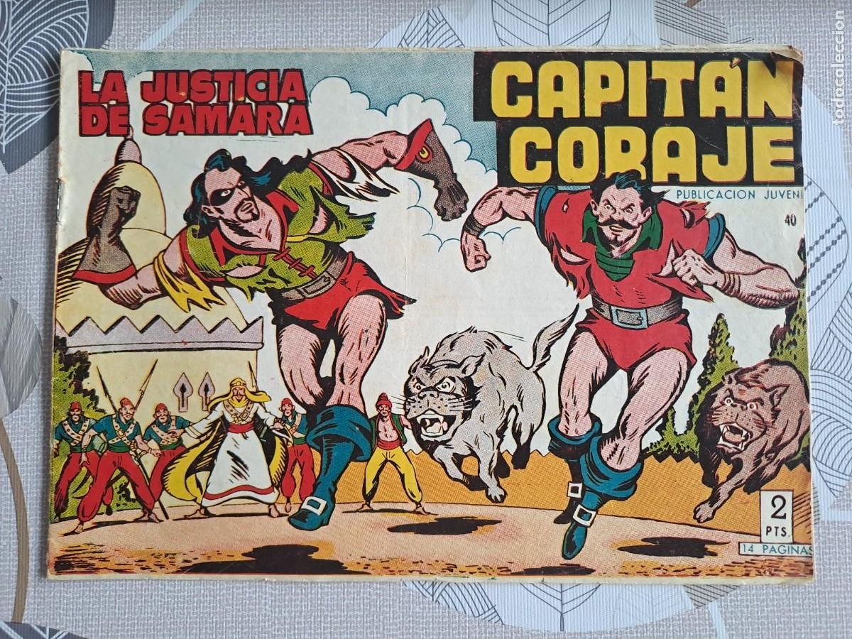 C&oacute;mics: Capit&aacute;n coraje 40, la justicia de Samara, Toray en buen estado - Foto 1