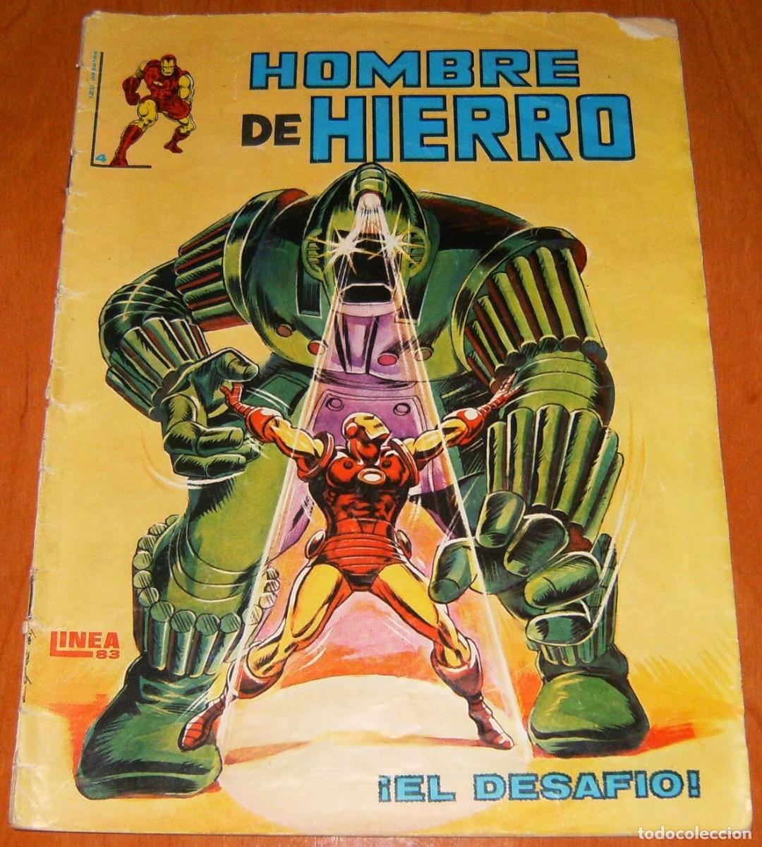 C&oacute;mics: HOMBRE DE HIERRO N&uacute;mero 4 . SURCO . VERTICE . IRON MAN