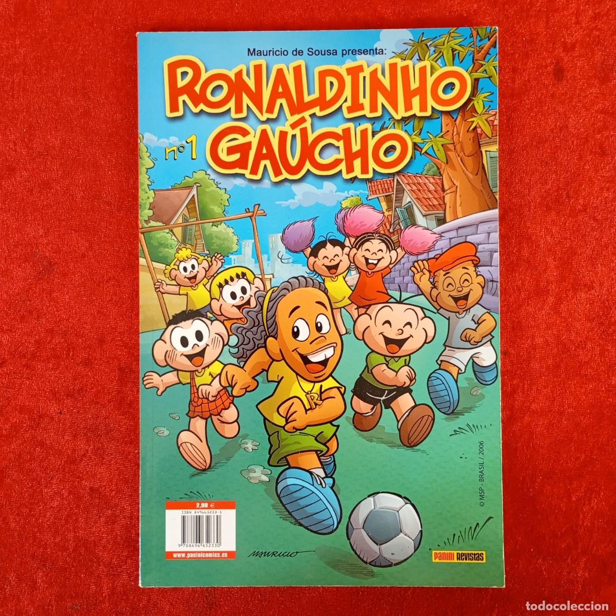C&oacute;mics: RONALDINHO GA&Uacute;CHO - MAURICIO DE SOUSA - N&ordm; 1 - PANINI - 2006 / 29