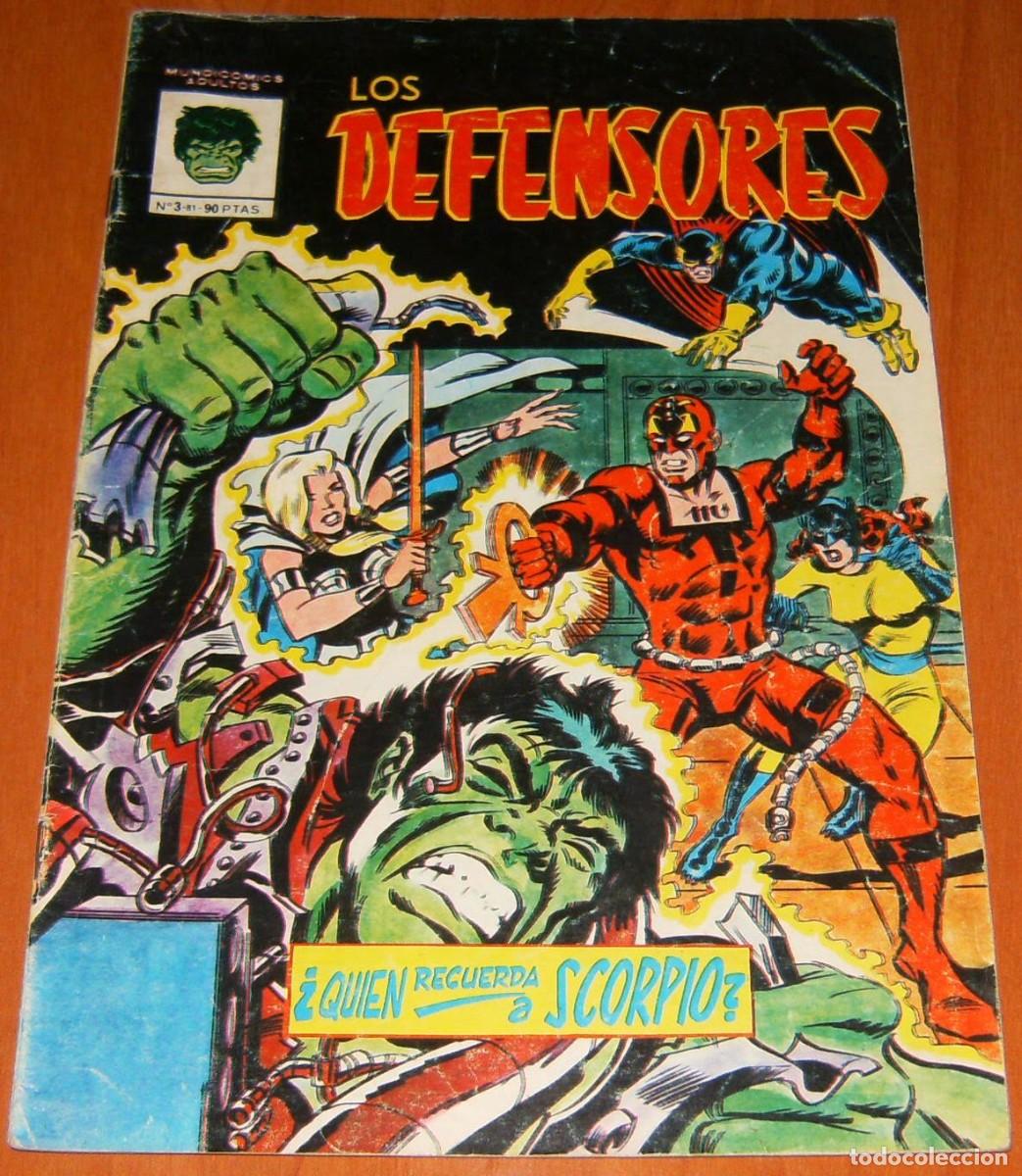C&oacute;mics: LOS DEFENSORES N&uacute;mero 3 . MUNDI COMICS . VERTICE
