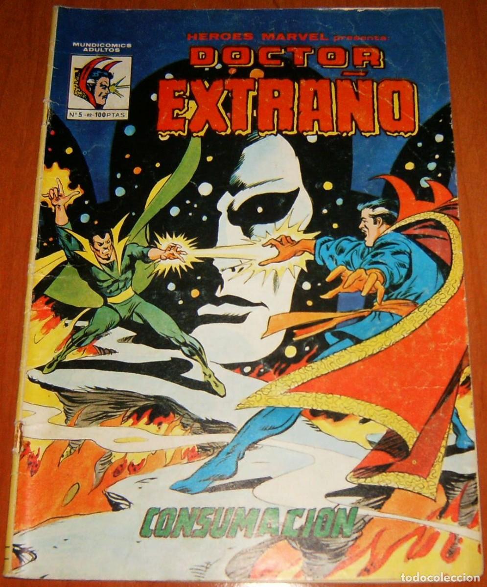 C&oacute;mics: DOCTOR EXTRA&Ntilde;O . HEROES MARVEL PRESENTA . N&uacute;mero 5 . MUNDI COMICS . VERTICE