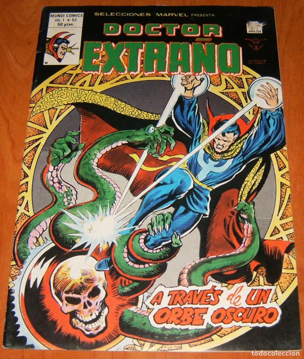 C&oacute;mics: DOCTOR EXTRA&Ntilde;O . SELECCIONES MARVEL PRESENTA . N&uacute;mero 53 . MUNDI COMICS . VERTICE