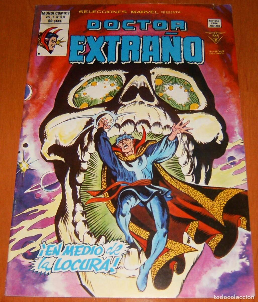 C&oacute;mics: DOCTOR EXTRA&Ntilde;O . SELECCIONES MARVEL PRESENTA . N&uacute;mero 54 . MUNDI COMICS . VERTICE