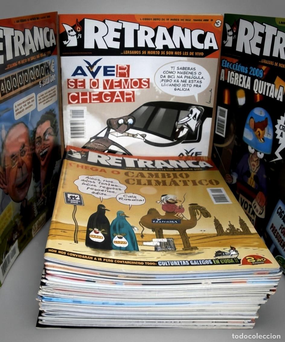 C&oacute;mics: C796 - [COMO NUEVOS]. RETRANCA. 28 EJEMPLARES. [DE N&ordm;2 A N&ordm; 29]. HUMOR. EN GALLEGO. COMIC. GALICIA.