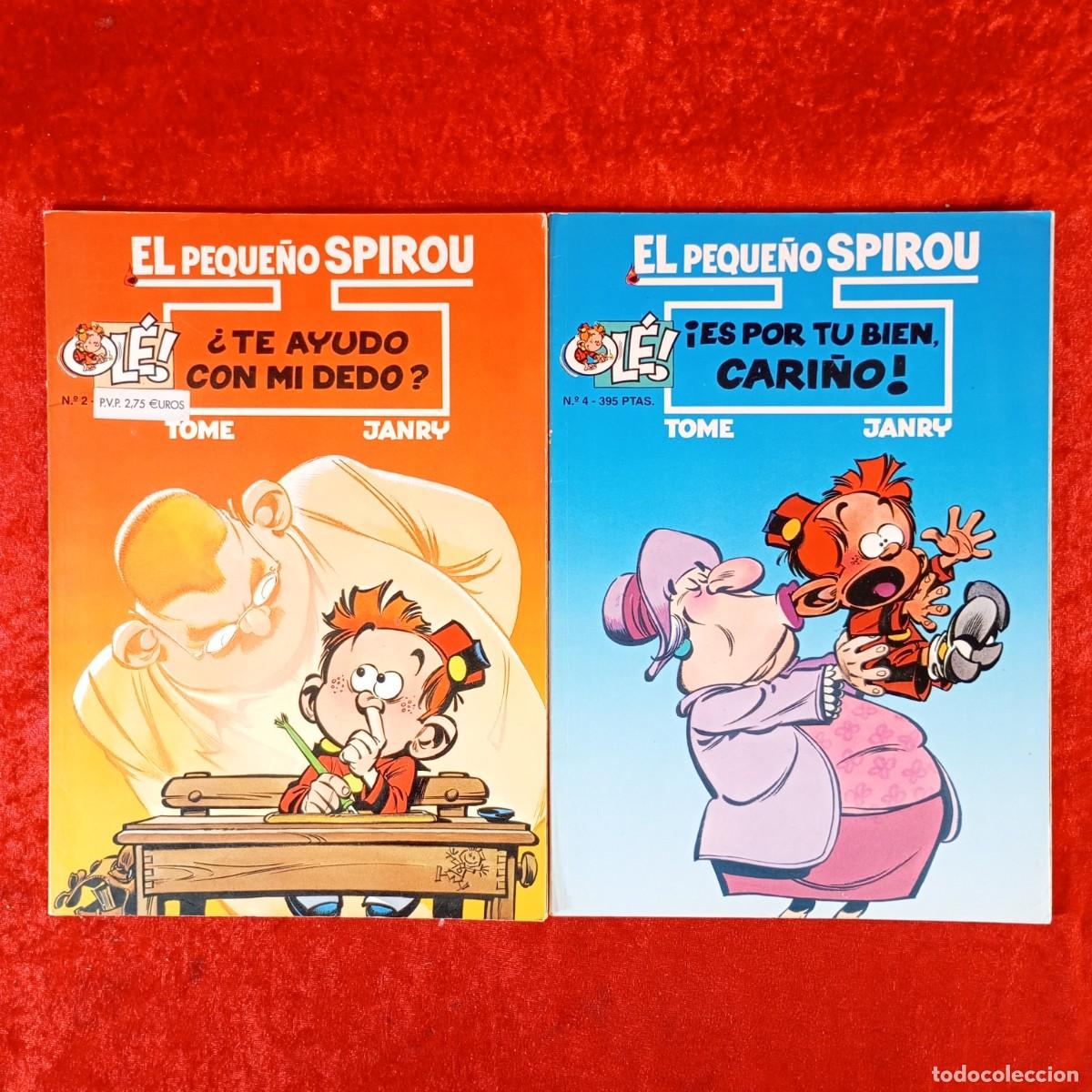 C&oacute;mics: EL PEQUE&Ntilde;O SPIROU - N&ordm; 2 Y 4 - TOME JANRY - &iexcl;ES POR TU BIEN, CARI&Ntilde;O! - &iquest;TE AYUDO CON MI DEDO? / 49