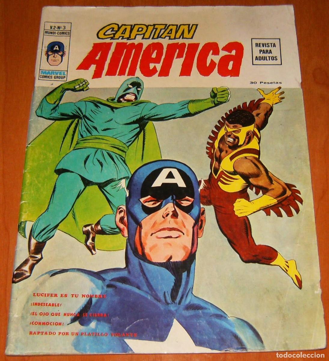 C&oacute;mics: CAPITAN AMERICA . Volumen 2 . N&uacute;mero 3 . MUNDI COMICS . VERTICE