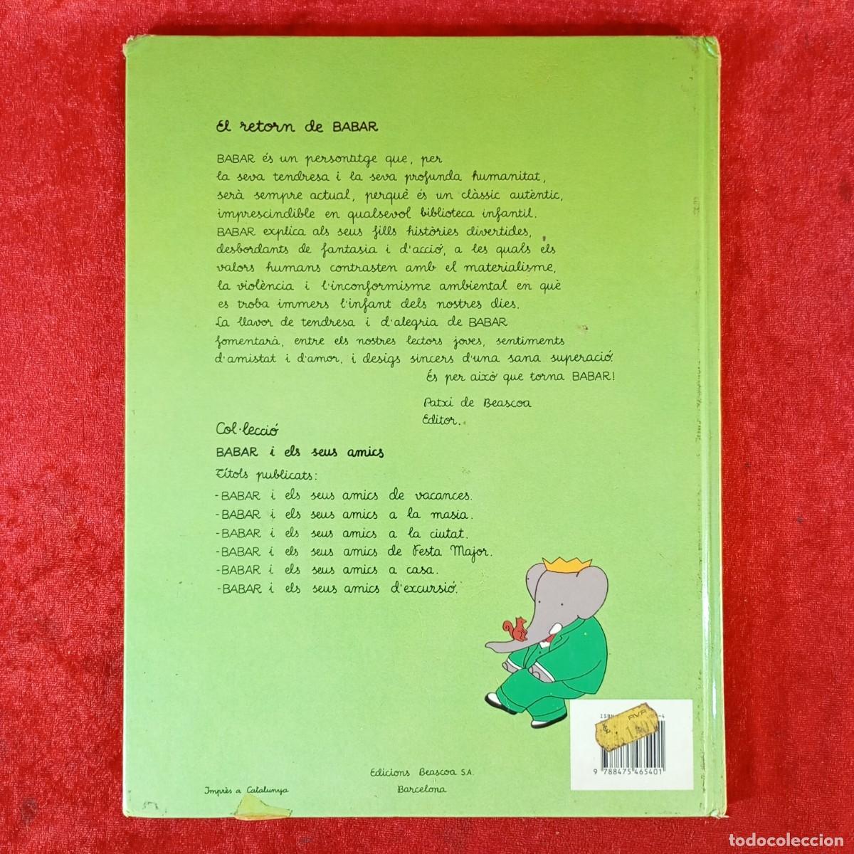 C&oacute;mics: BABAR I ELS SEUS AMICS DEXCURSI&Oacute; - BEASCOA - 1990 / 55 - Foto 2