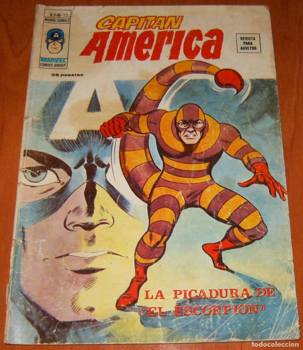 C&oacute;mics: CAPITAN AMERICA . Volumen 3 . N&uacute;mero 12 . MUNDI COMICS . VERTICE