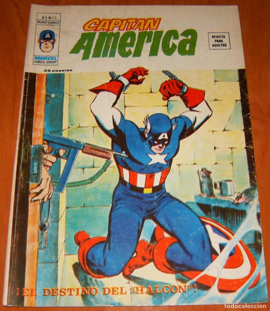 C&oacute;mics: CAPITAN AMERICA . Volumen 3 . N&uacute;mero 13 . MUNDI COMICS . VERTICE