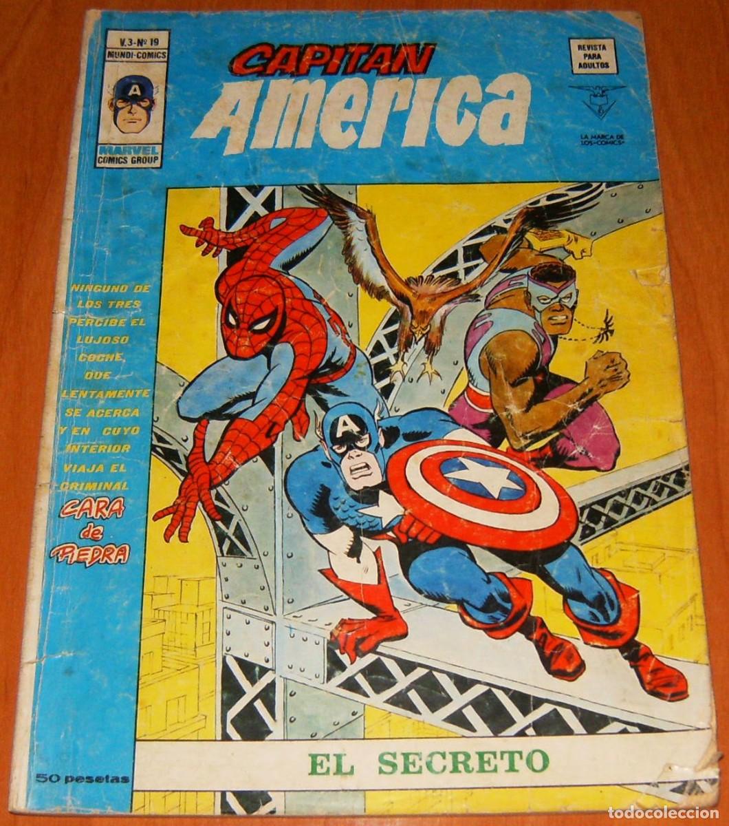 C&oacute;mics: CAPITAN AMERICA . Volumen 3 . N&uacute;mero 19 . MUNDI COMICS . VERTICE