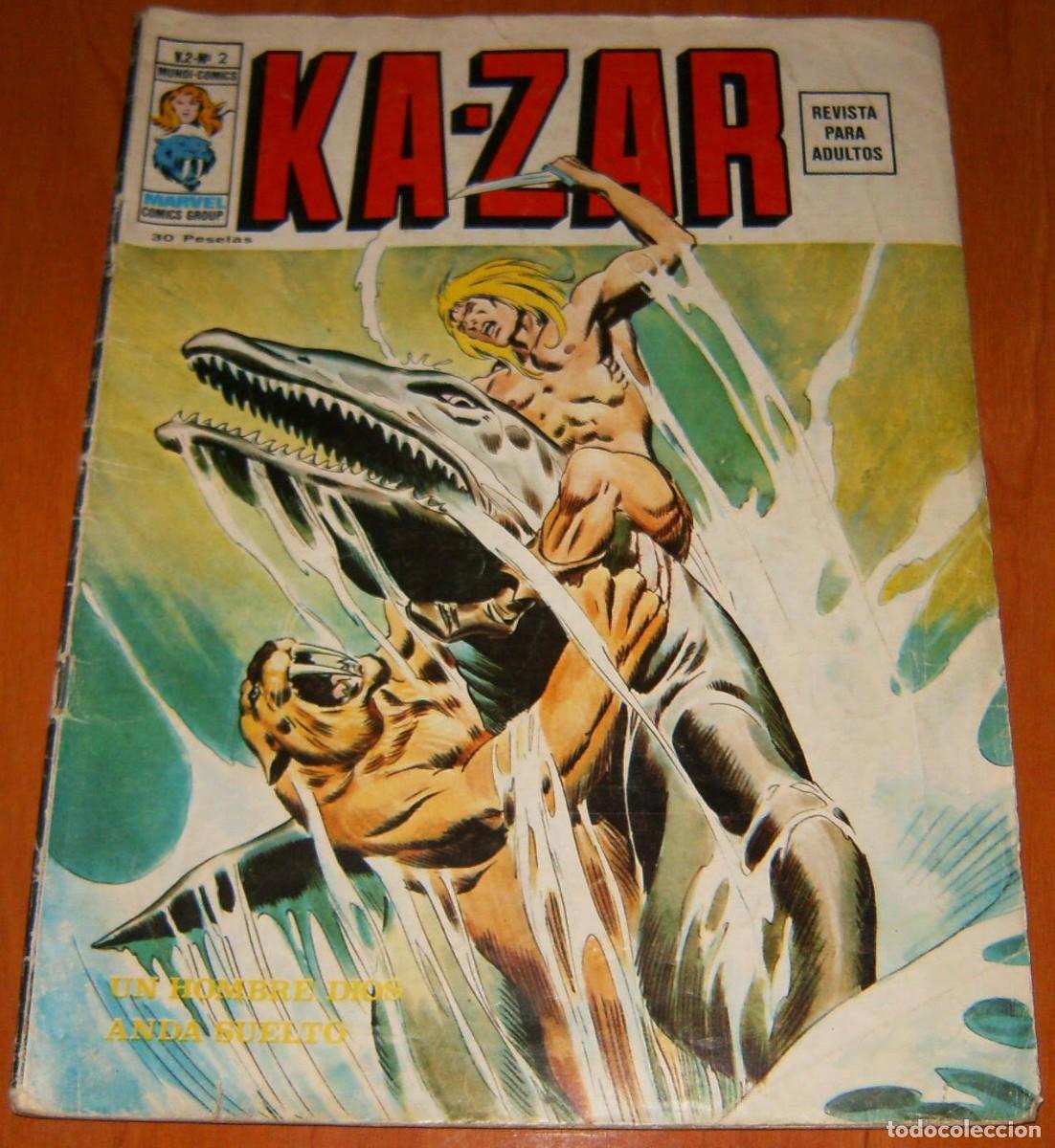 C&oacute;mics: KA-ZAR . Volumen 2 . N&uacute;mero 2 . MUNDI COMICS . VERTICE