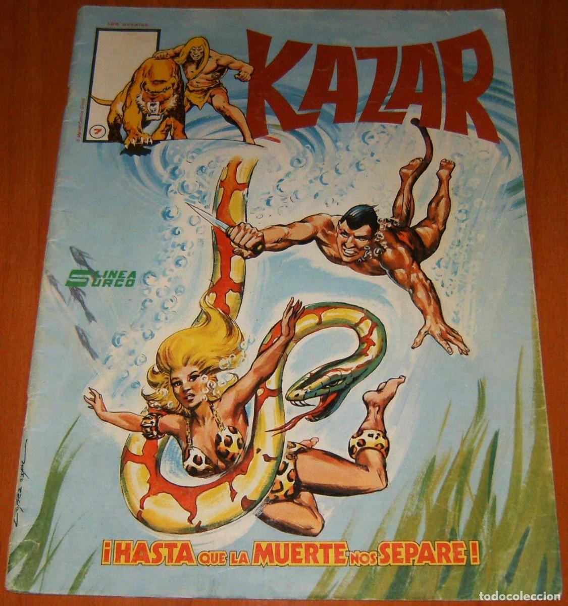 C&oacute;mics: KA-ZAR . N&uacute;mero 7 . LINEA 83 . MUNDI COMICS . VERTICE