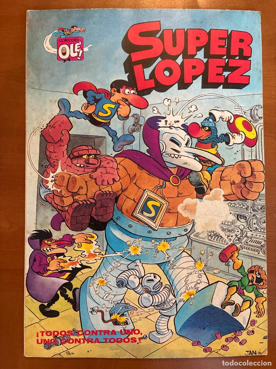 C&oacute;mics: SUPERLOPEZ. N&Uacute;MERO 3. Primera edici&ouml;n a&ntilde;o 1981. Muy buen estado.