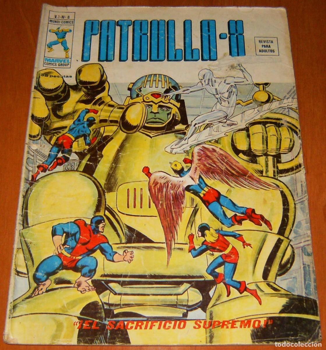 C&oacute;mics: PATRULLA-X . Volumen 3 . N&uacute;mero 8 . MUNDI COMICS . VERTICE . X-MEN