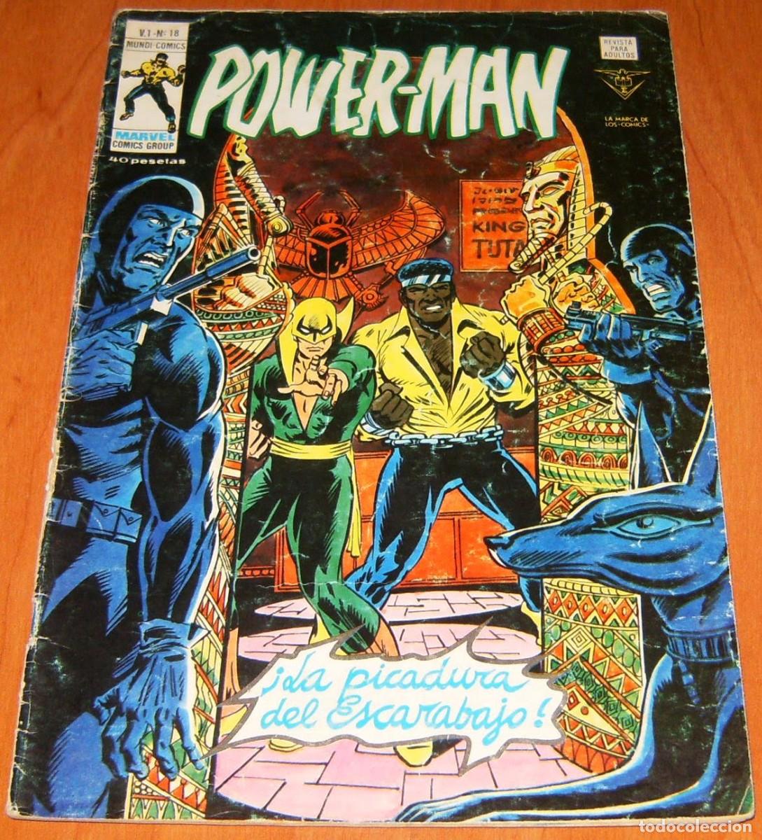 C&oacute;mics: POWER MAN . Volumen 1 . N&uacute;mero 18 . MUNDI COMICS . VERTICE