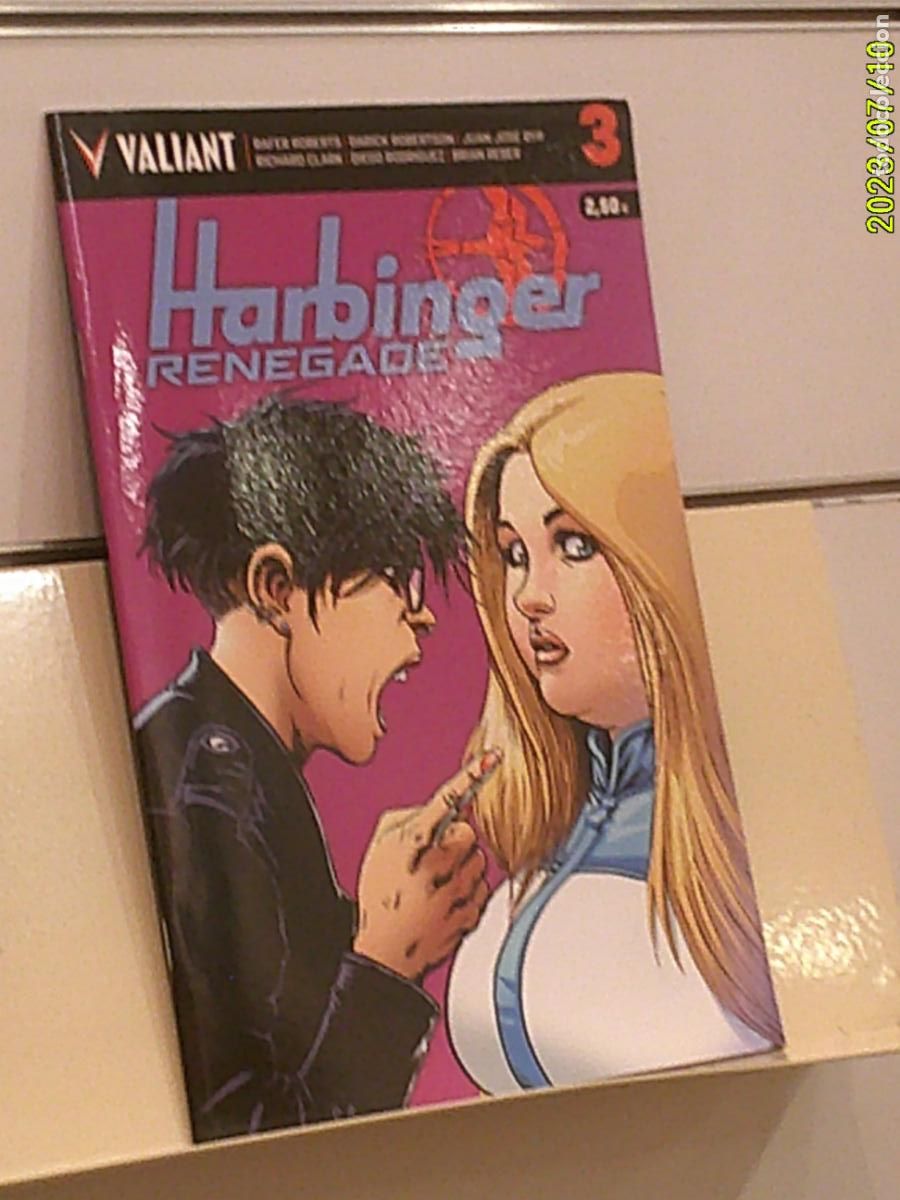 C&oacute;mics: HARBINGER RENEGADE N&ordm; 3 - VALIANT MEDUSA COMICS OFERTA