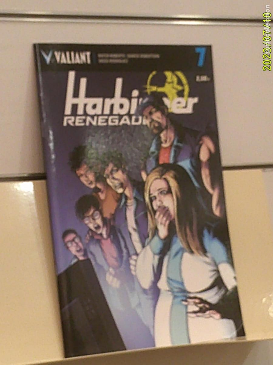 C&oacute;mics: HARBINGER RENEGADE N&ordm; 7 - VALIANT MEDUSA COMICS OFERTA