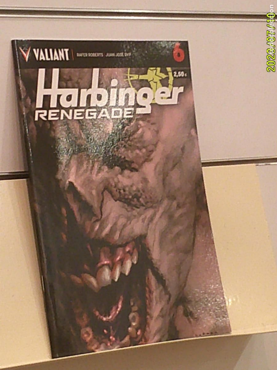 C&oacute;mics: HARBINGER RENEGADE N&ordm; 6 - VALIANT MEDUSA COMICS OFERTA