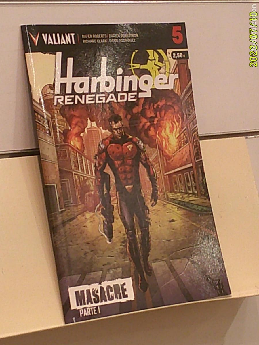 C&oacute;mics: HARBINGER RENEGADE N&ordm; 5 - VALIANT MEDUSA COMICS OFERTA