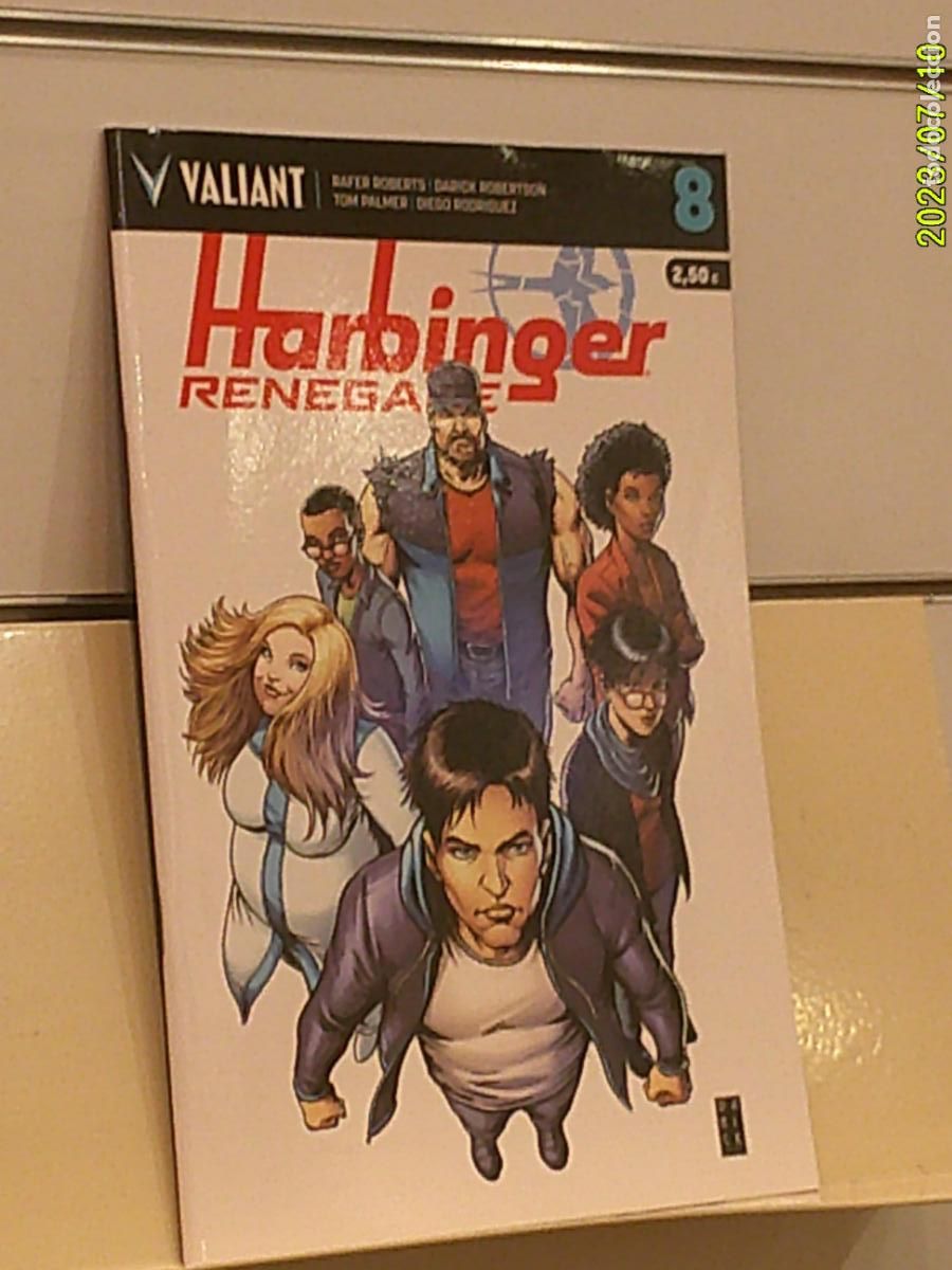 C&oacute;mics: HARBINGER RENEGADE N&ordm; 8 - VALIANT MEDUSA COMICS OFERTA