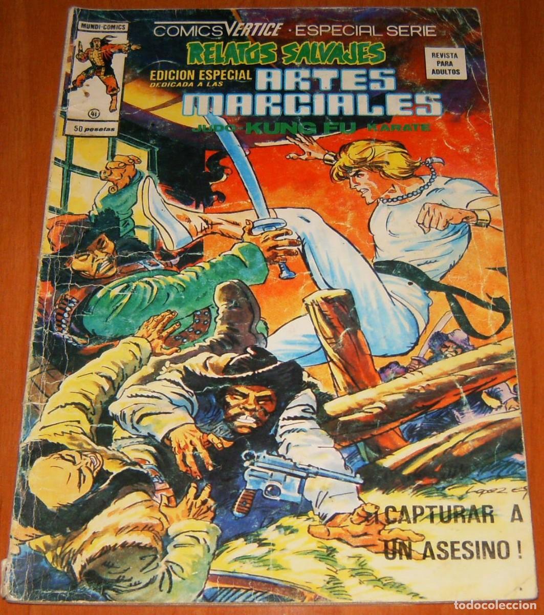 C&oacute;mics: RELATOS SALVAJES . ARTES MARCIALES . N&uacute;mero 41 . MUNDI COMICS . VERTICE