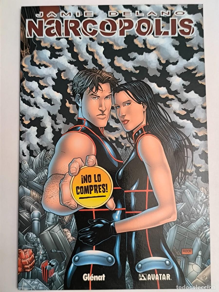 C&oacute;mics: Narc&oacute;polis &ndash; Jamie Delano &ndash; Novela gr&aacute;fica &ndash; C&oacute;mic de ciencia ficci&oacute;n &ndash; Gl&eacute;nat
