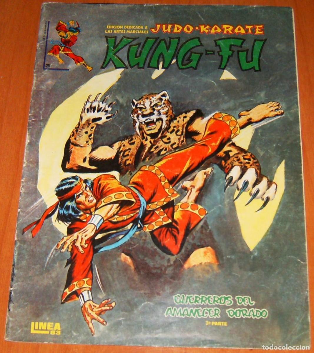 C&oacute;mics: ARTES MARCIALES JUDO KARATE KUNG-FU . N&ordm; 3 . SANG-CHI . SURCO . MUNDI COMICS . VERTICE