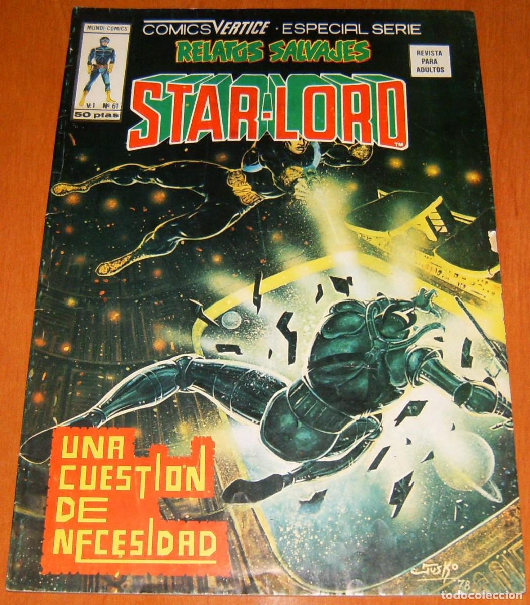 C&oacute;mics: RELATOS SALVAJES . N&uacute;mero 61 . STAR-LORD . MUNDI COMICS . VERTICE