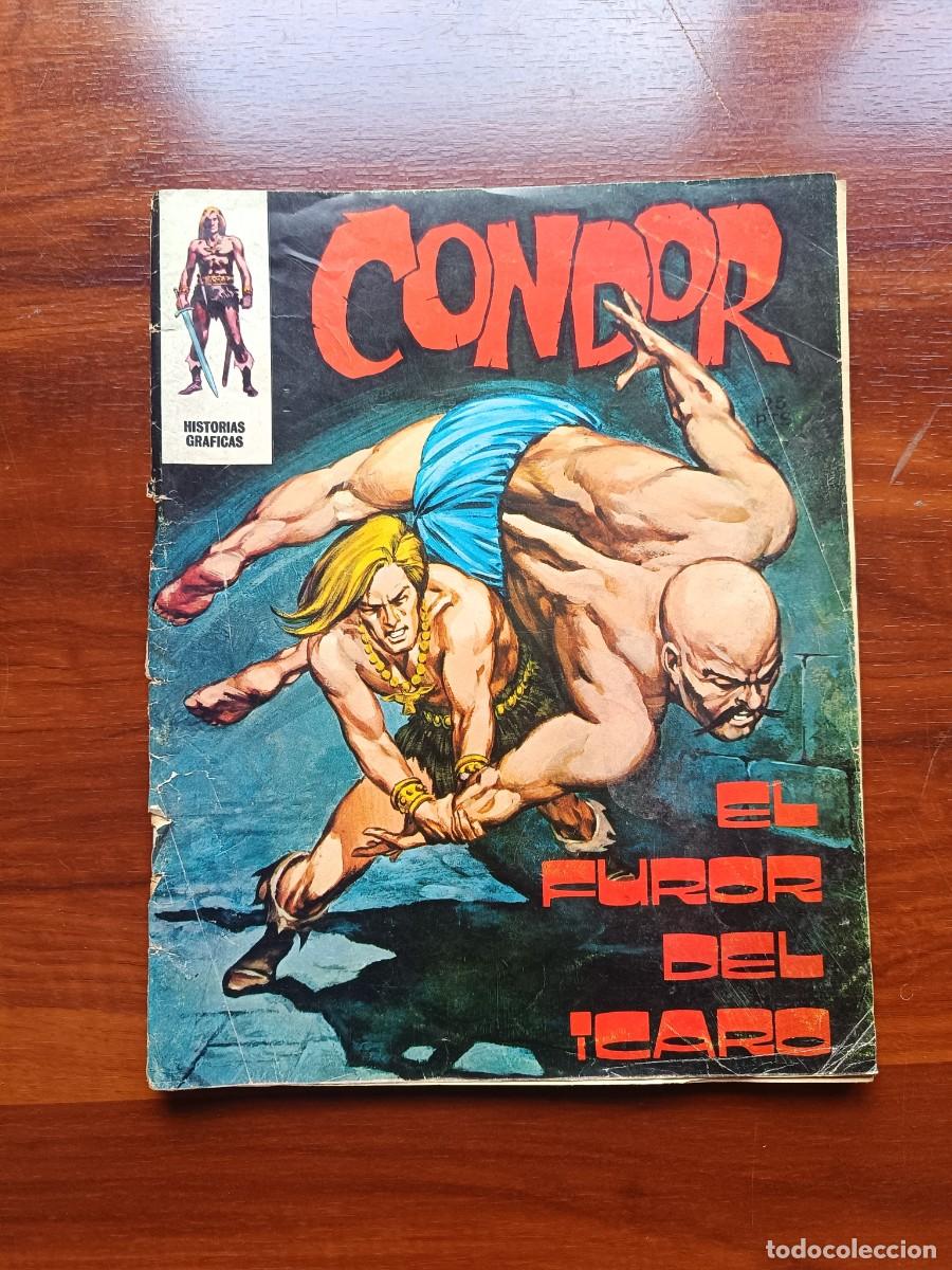 C&oacute;mics: CONDOR-VILMAR- EL FUROR DEL &Iacute;CARO-1975 NUMERO 4 VER FOTOS