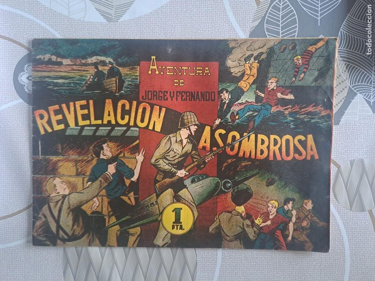 C&oacute;mics: Jorge y Fernando 76, revelaci&oacute;n asombrosa, Hispano americana en buen estado