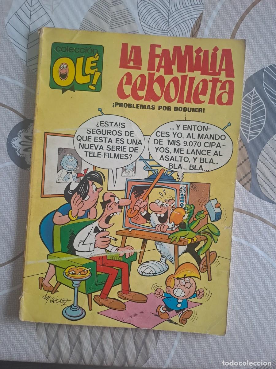 C&oacute;mics: Ole 2, la familia Cebolleta, problemas por doquier, Bruguera primera edici&oacute;n