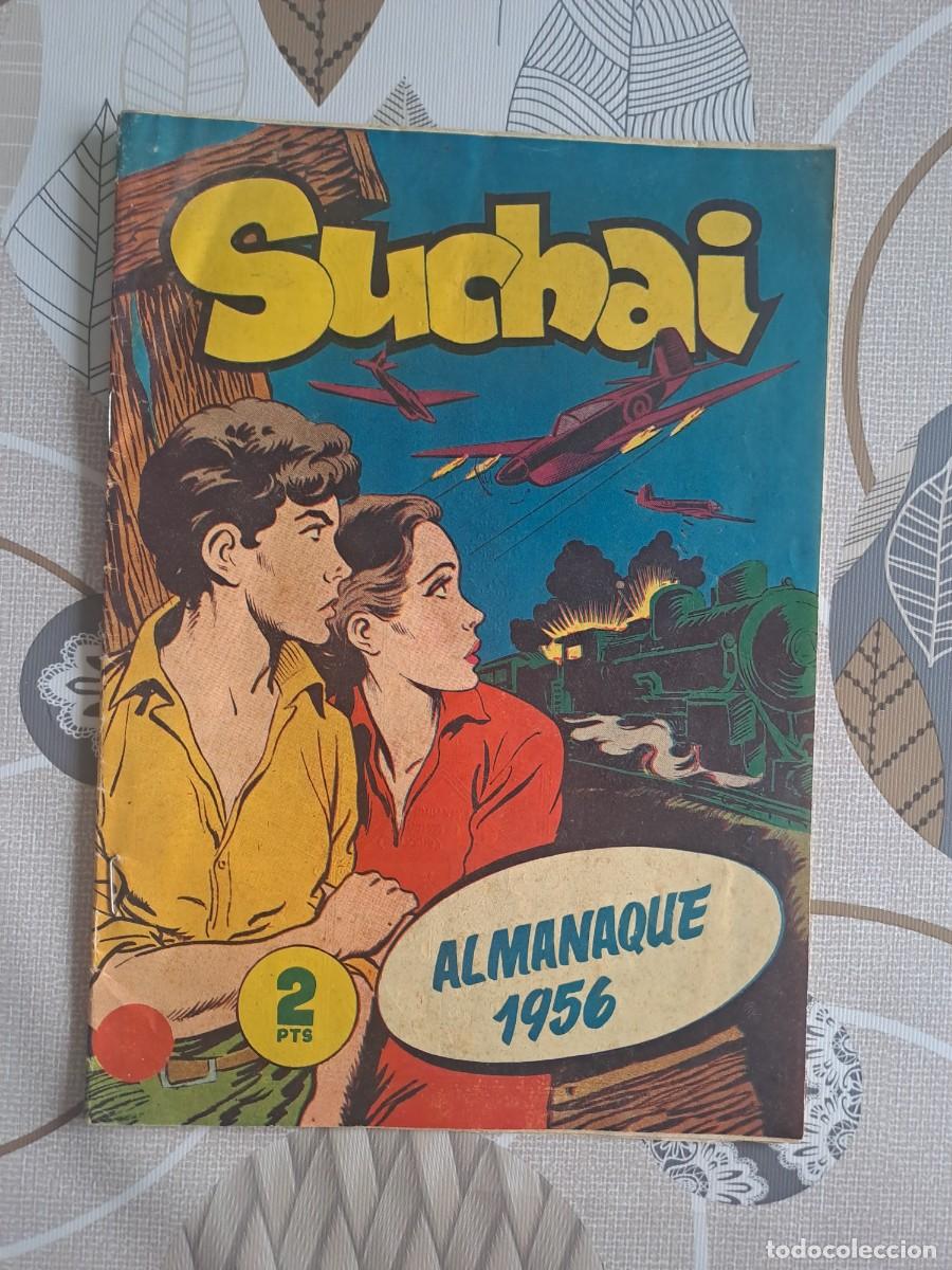 C&oacute;mics: Suchai almanaque 1956, Hispano americana en buen estado
