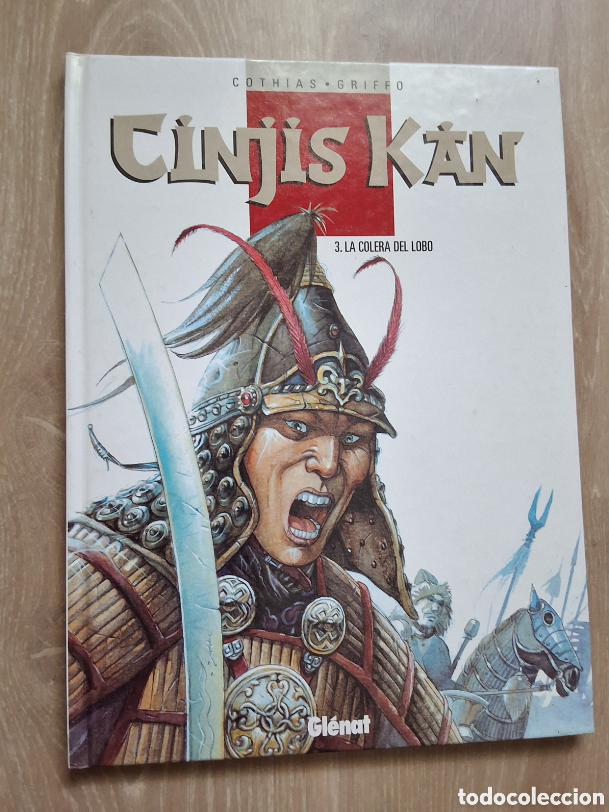 C&oacute;mics: Cinjis kan comic n&uacute;mero 3la c&oacute;lera del lobo a&ntilde;o 2000 edita Glenat