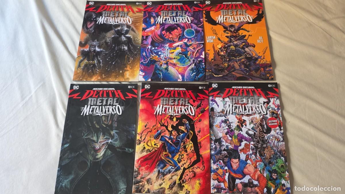 C&oacute;mics: NOCHES OSCURAS: DEATH METAL - METAL VERSO (OBRA COMPLETA 6 TOMOS) - ECC